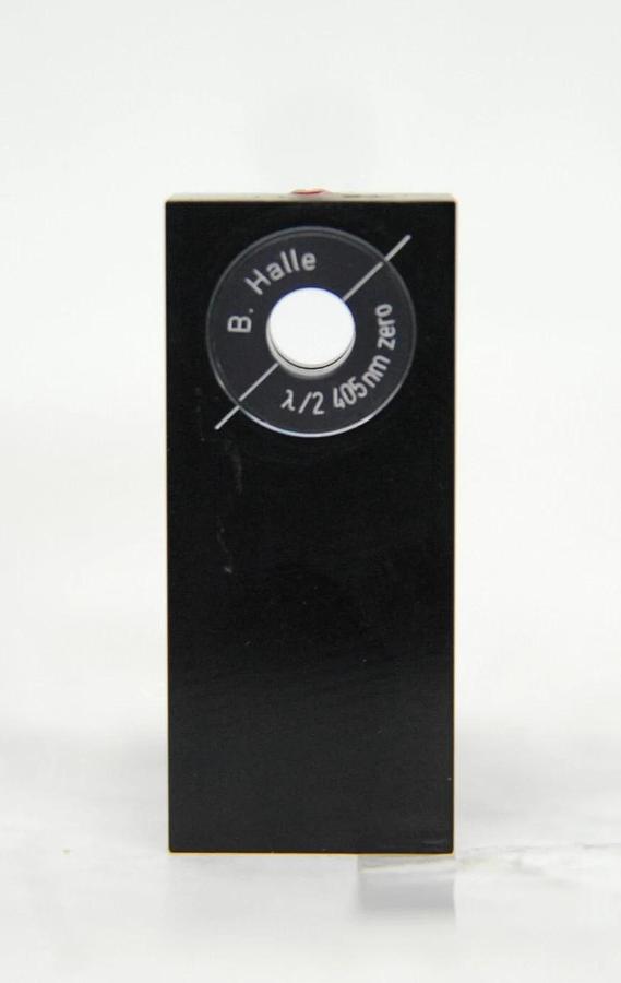 Used B. Halle λ/2 405nm Zero Half Waveplate Retarder