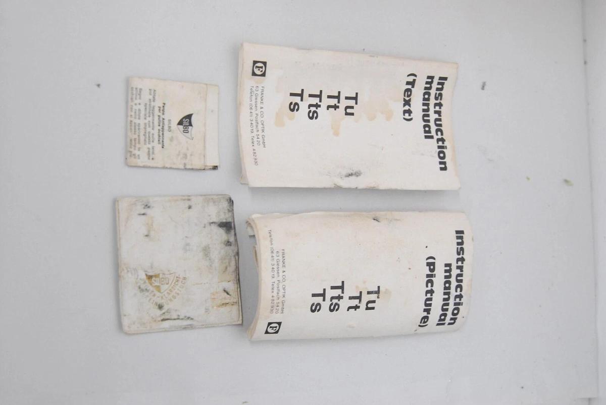 Used Dietzgen A6E Nr. 101577 Theodolite W/ Frank & CO Optick Case