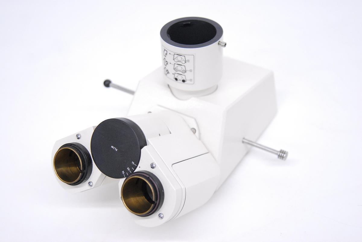 Used Zeiss 452920 Trinocular Microscope Head - Axioplan