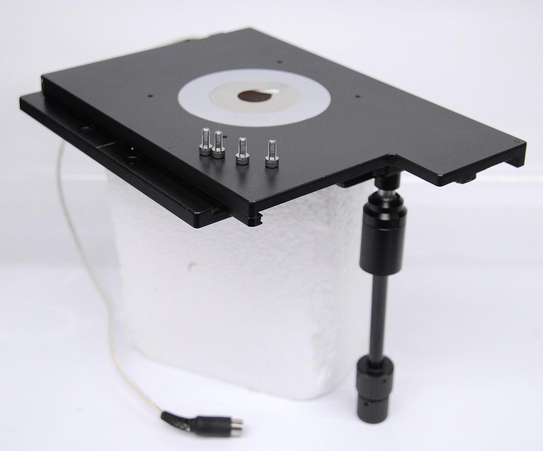 Used Olympus IX-SFR Heated Manual XY Microscope Stage (IX Series)