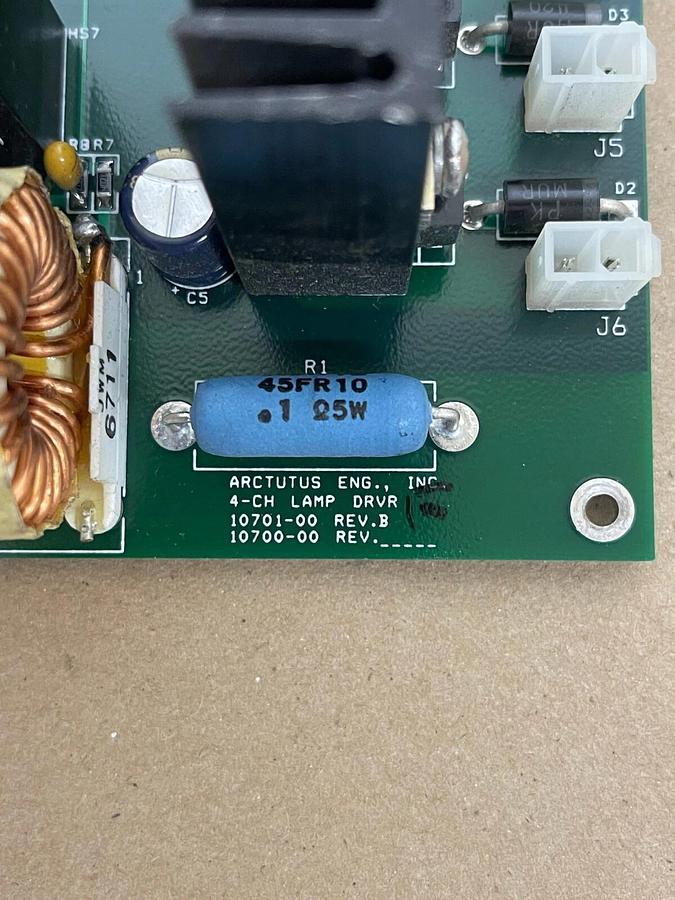 Used ARCTURUS 4-CH LAMP DRIVER 10701-00 Lamp Power Supply (Veritas 704)