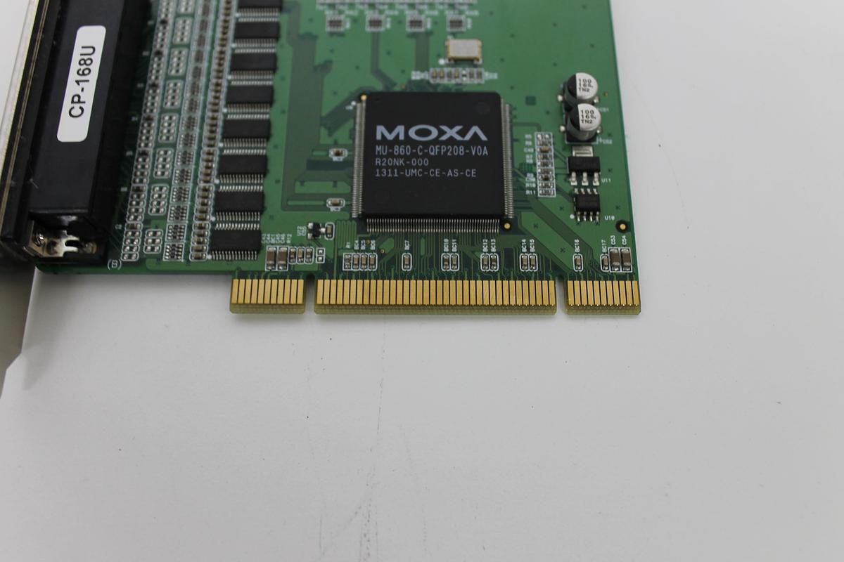Used Moxa CP-168U Multiport Serial Card 8 PCI RS232 LOT OF 5