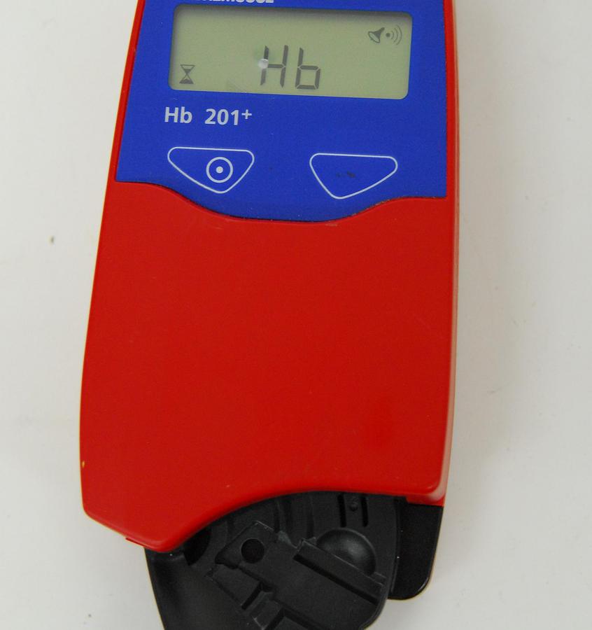 Used HemoCue Hb 201+ Hemoglobin System Analyzer - Tested