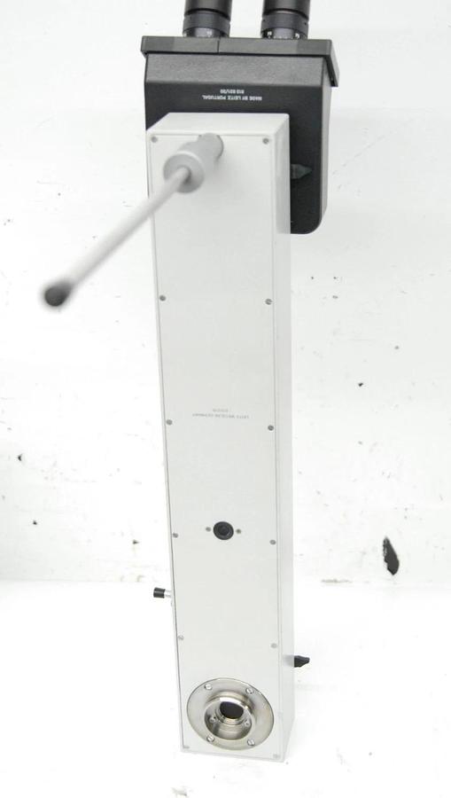 Used Leitz 513578 Dual Observation Asymmetric Discussion Tube W/ Head, 2x Eyepieces