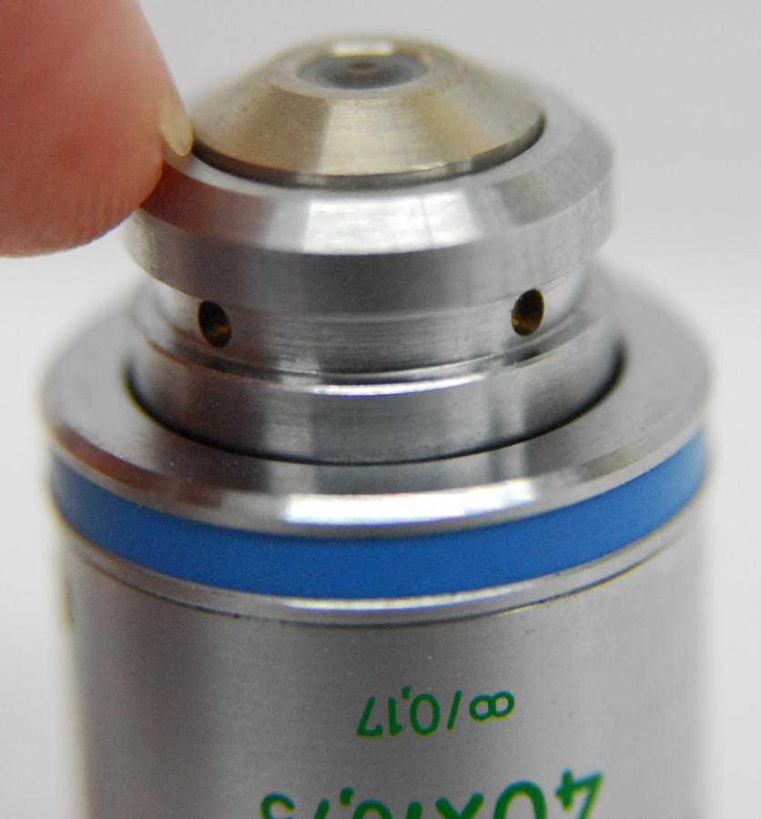 Used Zeiss 440351 Plan-NEOFLUAR Ph2 40x/0.75 Infinity/0.17 Microscope Objective