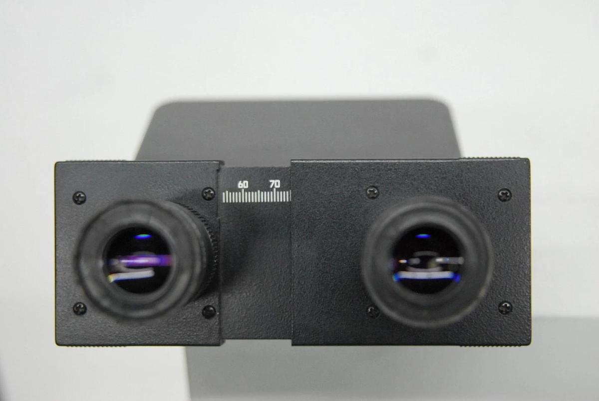 Used Leitz 513578 Dual Observation Asymmetric Discussion Tube W/ Head, 2x Eyepieces