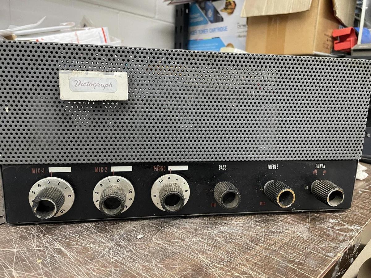 Used Bogen/Dictograph K15 Tube Amp