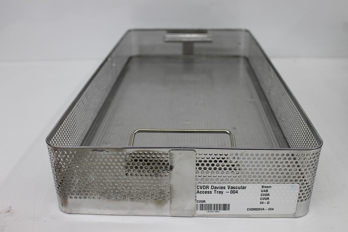 Used 20.5"x10.5"x2.5" Steralization Tray LOT OF 4