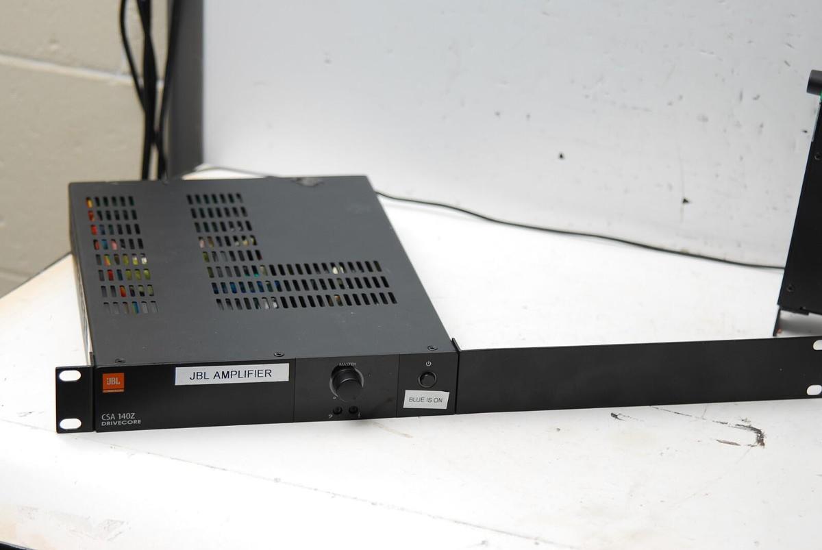 Used JBL CSA 140Z 40W 70/100V Power Amplifier - Tested Working