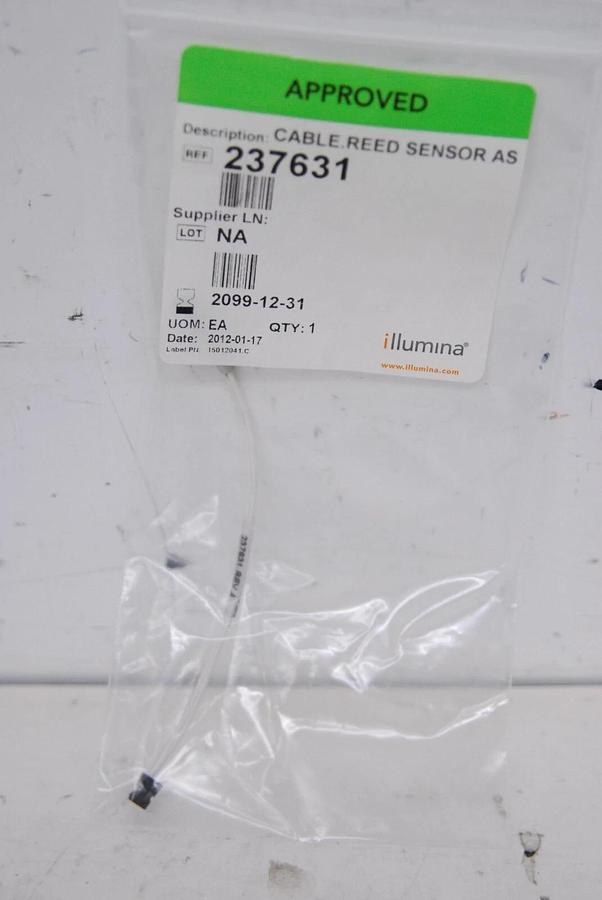 Used Illumina 237631 CABLE.REED SENSOR AS