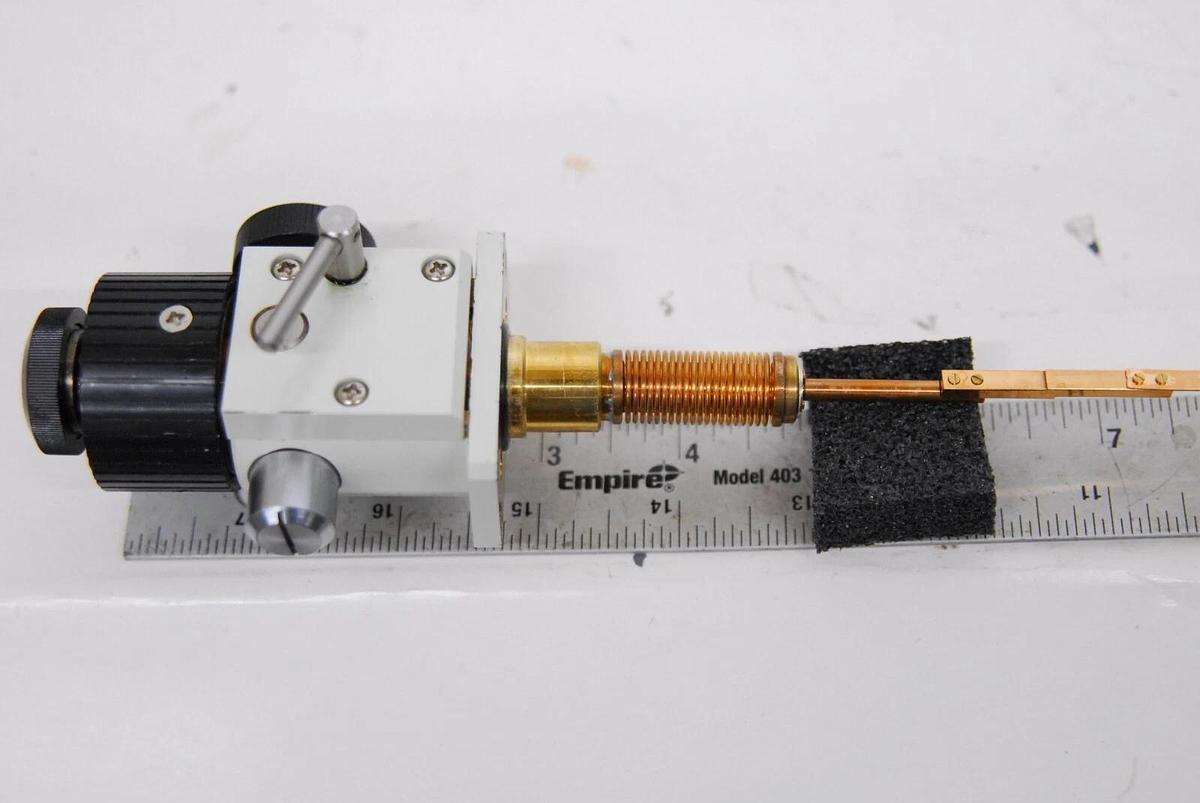 Used JEOL Condenser Lens Aperture Assembly from JEOL JEM 1230 TEM Electron Microscope