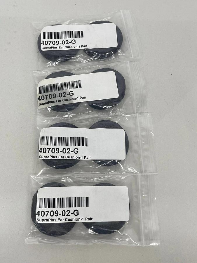 Used Plantronics 40709-02-G Replacement Ear Cushions (40709-02) - New - Lot of 4