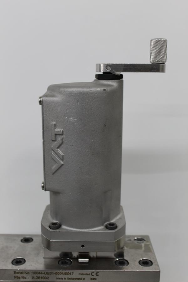 Used VAT 10844-UE01-0004 DN160 6" CF UHV Ultra High Vacuum Manual Gate Valve