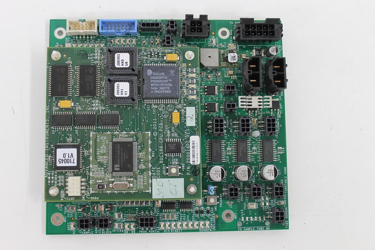 Used Advanced Instruments 200016PC 80C186 CPU PCB [Luminex 200]