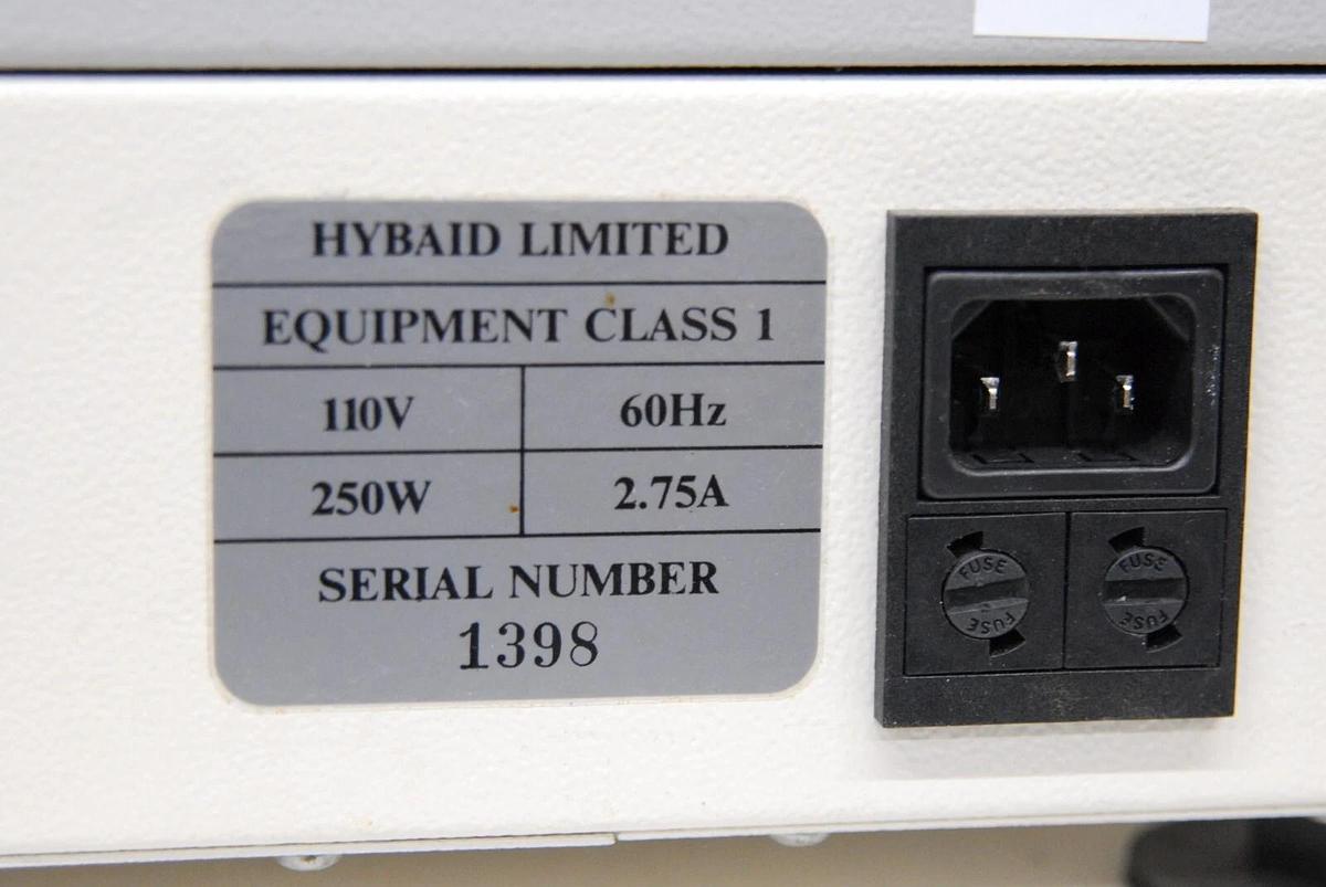Used Hybaid Mini Oven MK II Hybridization Oven W/ 4 Bottles - 99C Tested