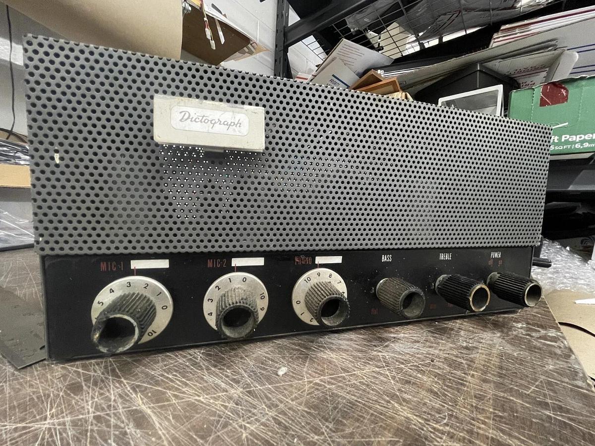 Used Bogen/Dictograph K15 Tube Amp