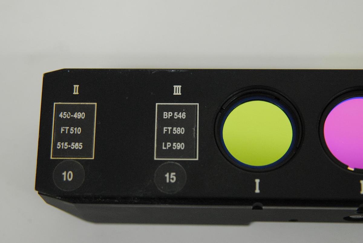 Used Zeiss 446421 3Fl Fluorescence Filter Slider - Axioplan