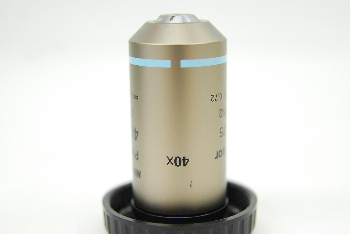 Used Nikon Plan Fluor 40X/0.75 DIC M/N2 ∞/0.17 WD 0.72 Microscope Objective