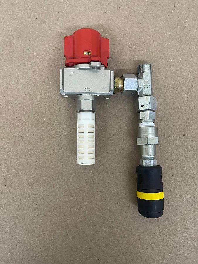 Used SMC VHS40-F04 Single Action Relief Valve