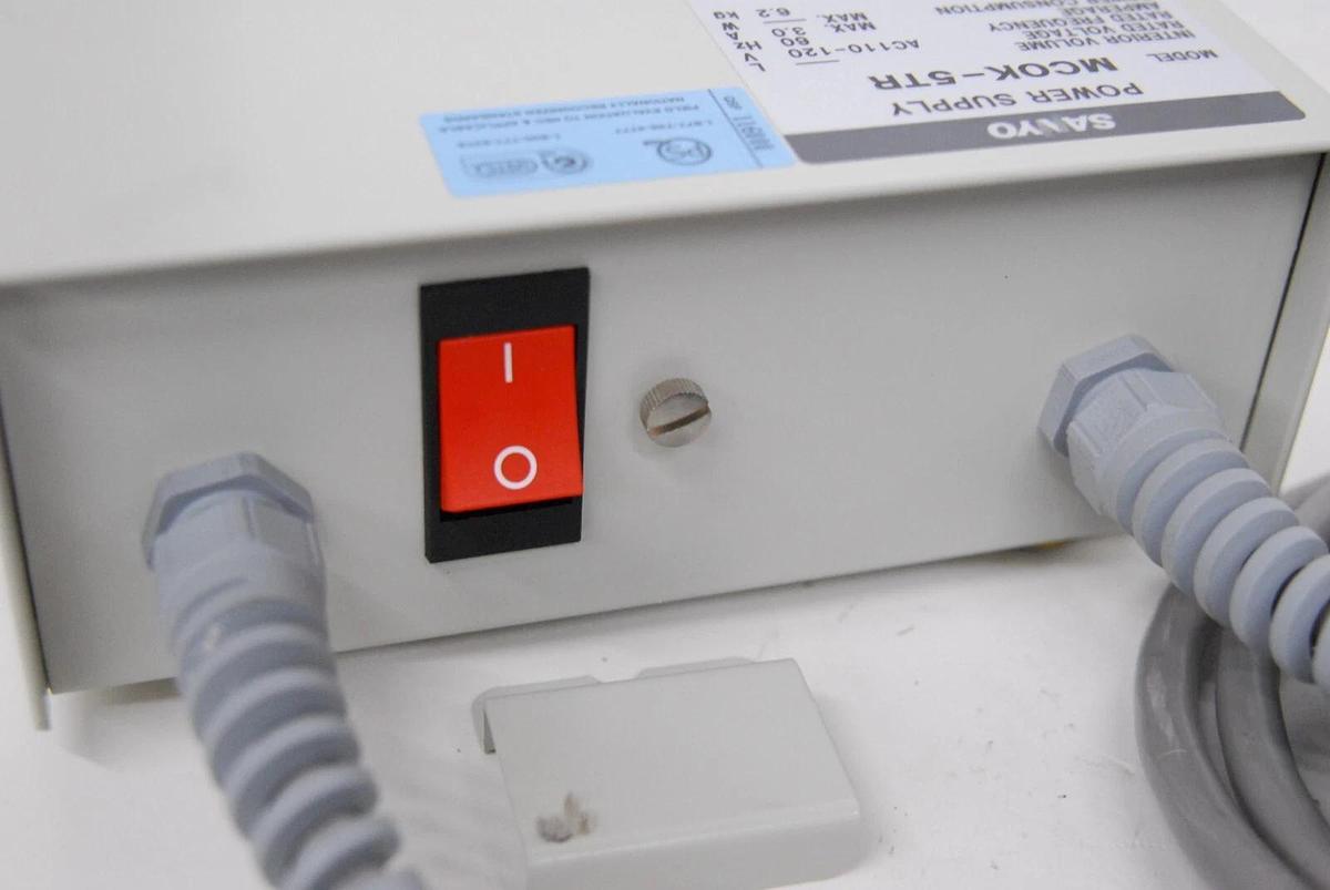 Used Sanyo MCOK-5TR Power Supply 110-120VAC 60Hz 3A from MCO-5AC(IS) Incubator