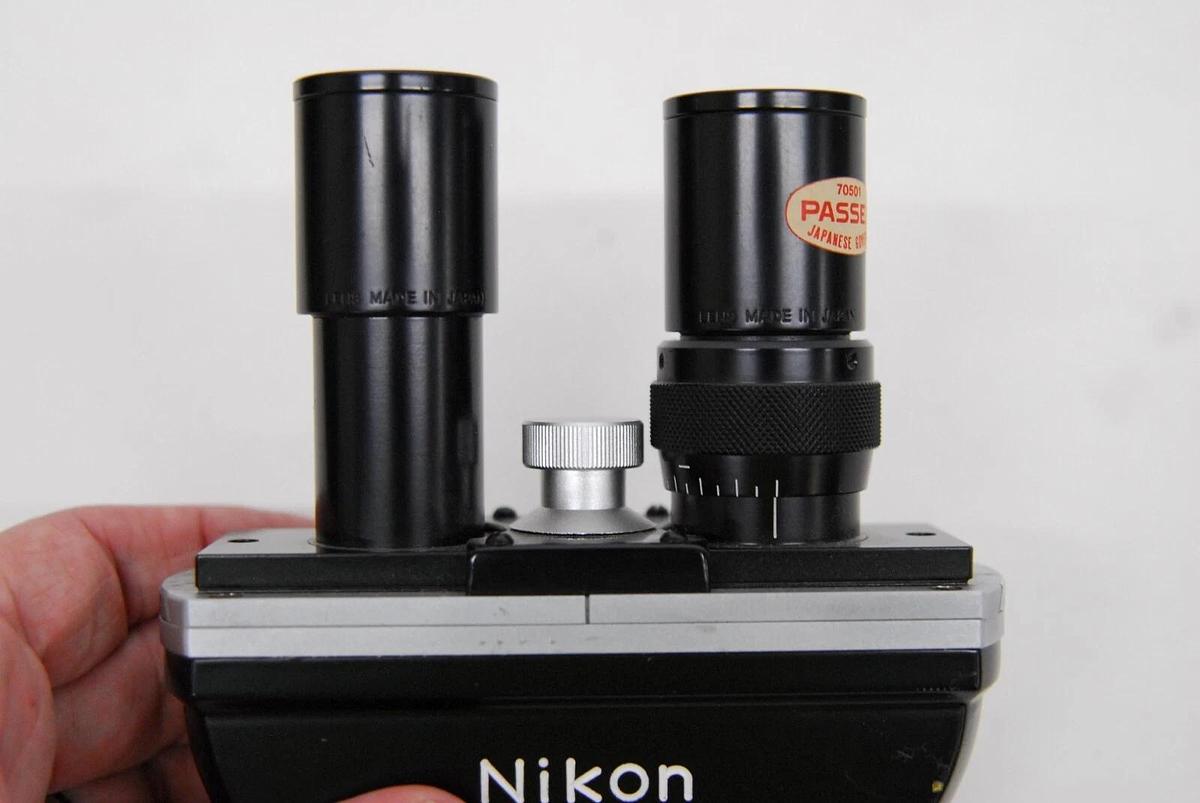 Used Nikon S-KT SKT Microscope Head B w/ 2 HK W10x Eyepieces