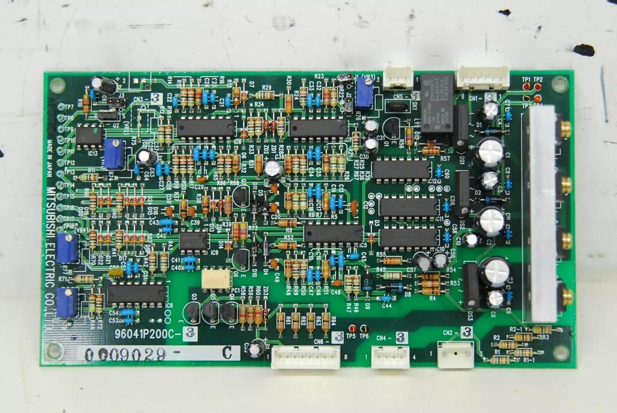 Used Mitsubishi 96041P200C-3 Circuit Board (RA-90 Wire EDM)