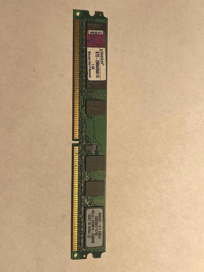 Used Kingston KTD-DM8400A/1G DDR2 1GB 740617078251