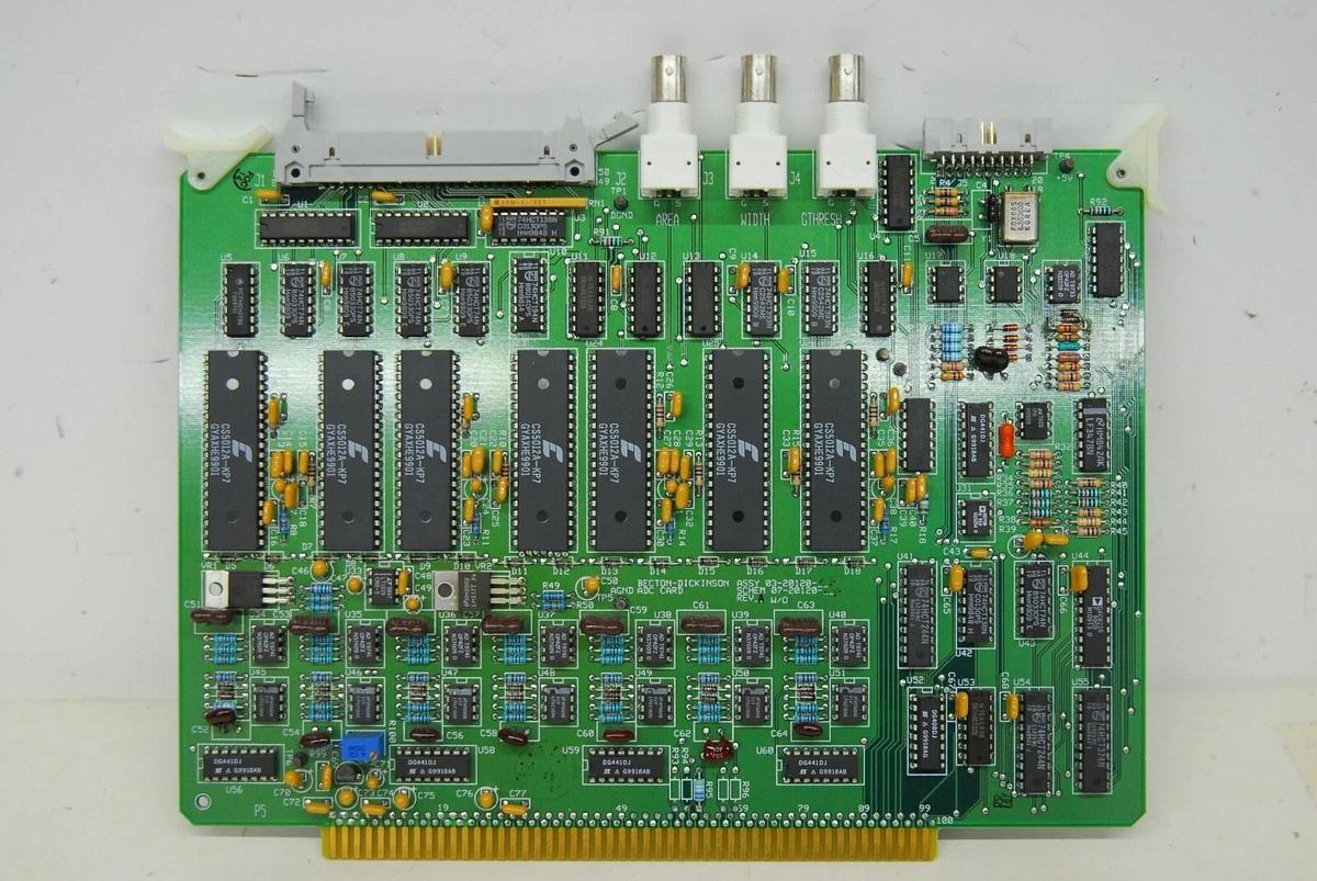 Used Becton Dickinson AGND ADC Card 03-20120-07 REV: A (FACSCalibur)