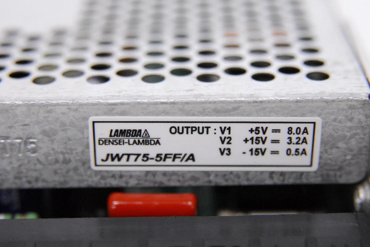 Used Lambda JWT75-5FF/A 75W Triple-Output Power Supply (+5V 8.0A/+15V 3.2A/-15V 0.5A)