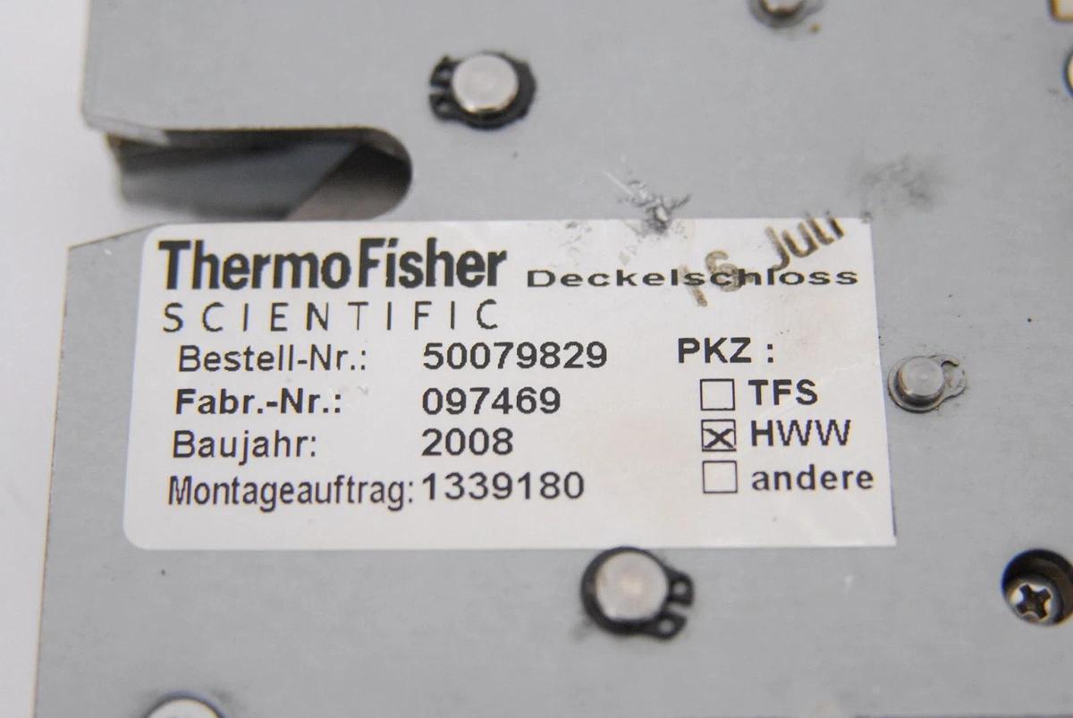 Used Thermo Fisher 50079829 097469 Lid Latch Assembly (accuSpin 1R Centrifuge)