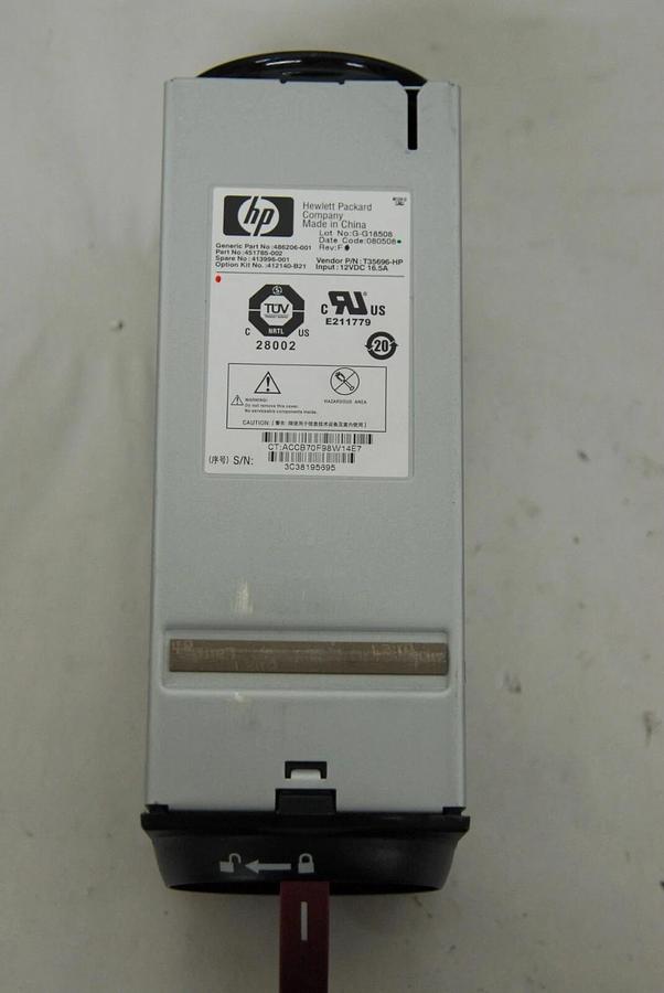 Used HP 486206-001 Cooling Fan Module (HP BladeSystem C3000, C7000)