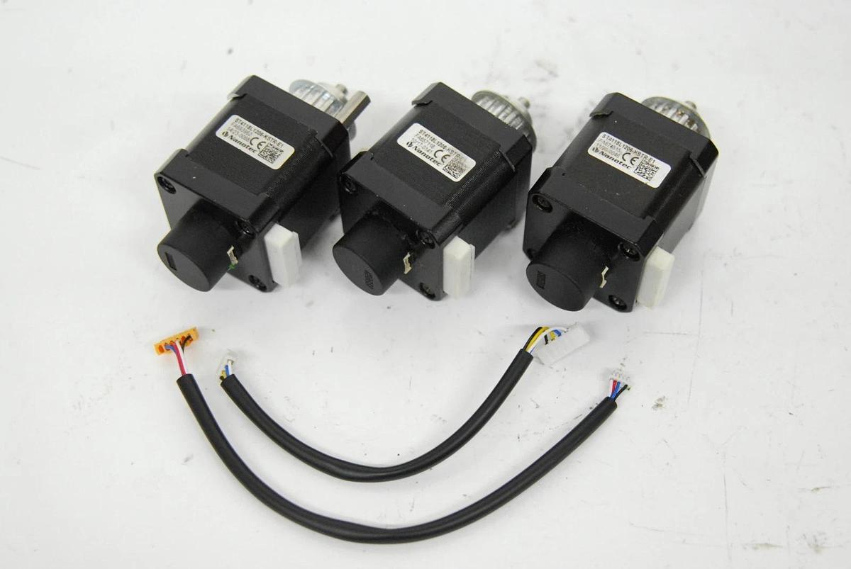 Used Nanotec ST4118L1206-KSTR-E1 Stepper Motor - Lot of 3