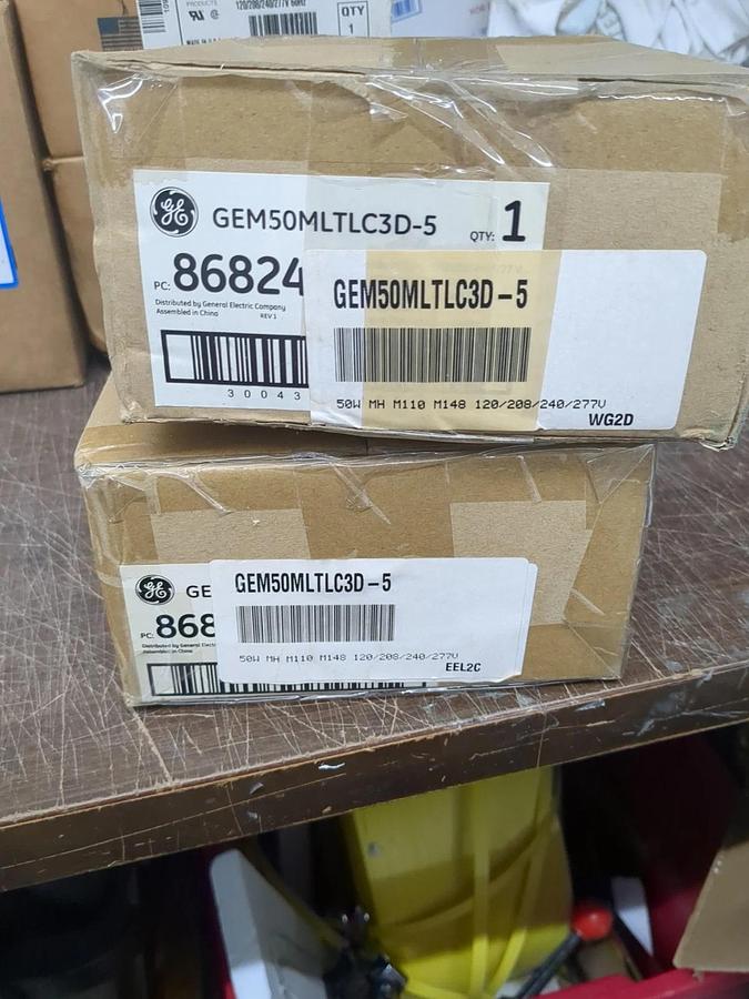 Used GE 63073 GEM50MLTLC3D-5 50w Metal Halide Multi-Tap Ballast Kit