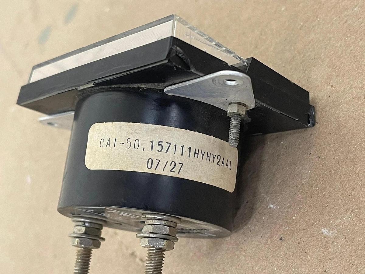Used General Electric Cat-50.157111HYHY2AAL 0-50 Milliamps Meter
