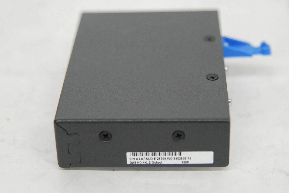 Used Extron DA2 HD 4K 60-1480-01 HDMI 4K 2 Output Distribution Amplifier