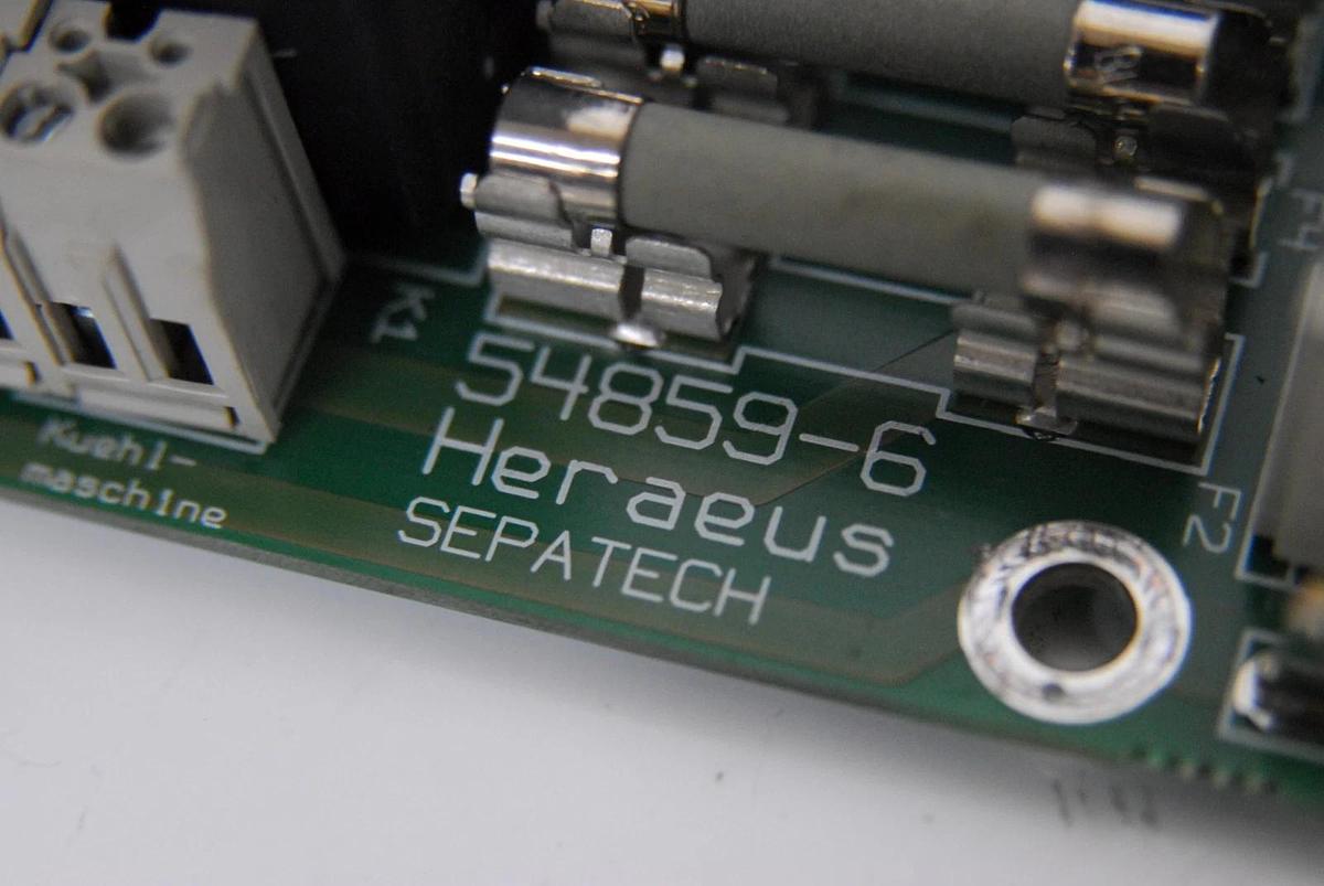 Used Heraeus Sepstech 54859-6 Control Board (Fisher Scientific 75003449 accuSpin 1R)