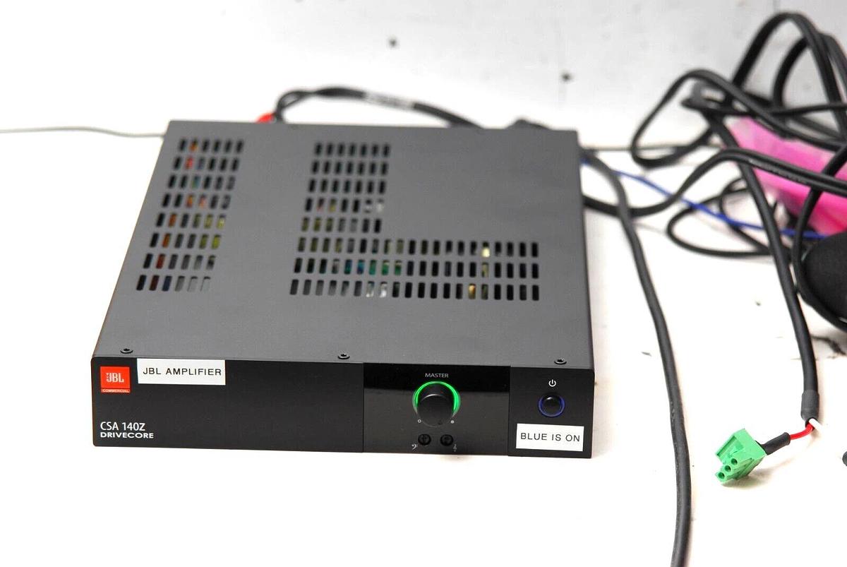 Used JBL CSA 140Z 40W 70/100V Power Amplifier - Used In Box