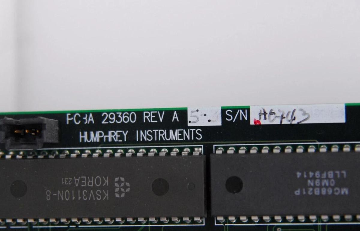 Used Zeiss Humphrey 750 Field Analyzer - Motor Driver 29360