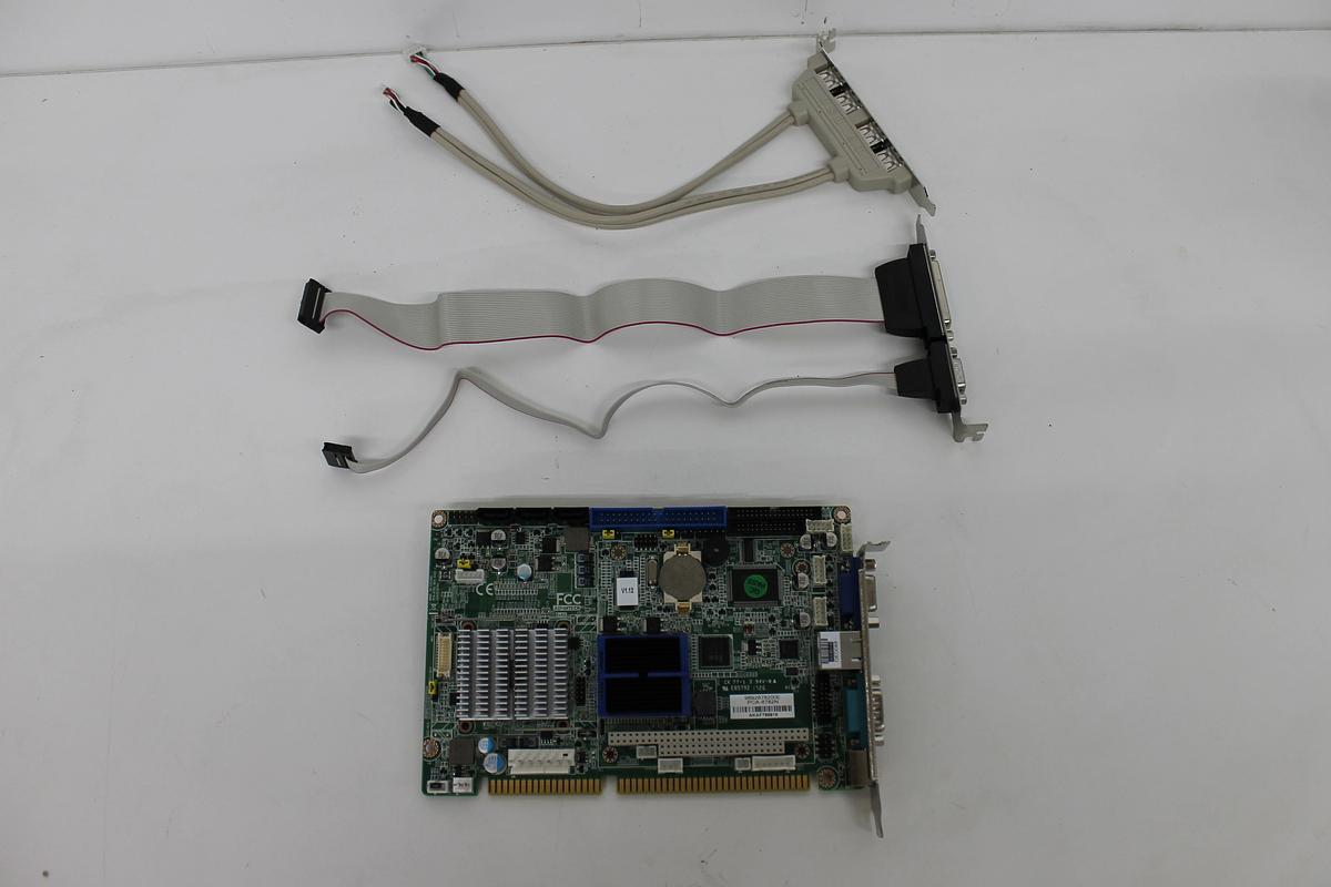 Used Advantech PCA-6782N Motherboard w/ Cables