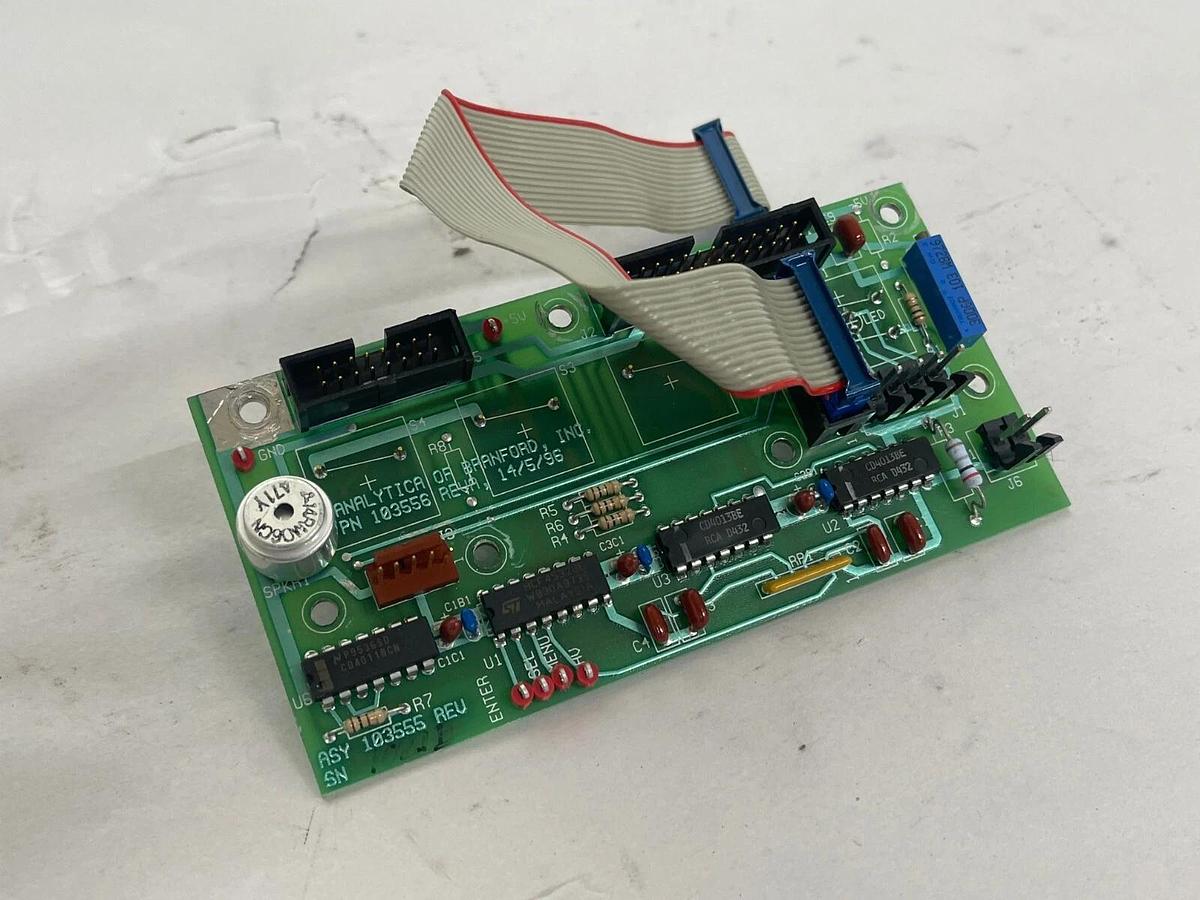 Used Analytica 103556 REVA PCAD 3556A.PKG Button Board (From API 100 Controller)