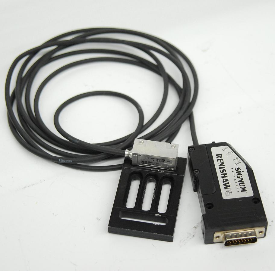 Used Renishaw SiGNUM Si-NN-1000 Interface Module Box w/ SR030A Optical Readhead 3m
