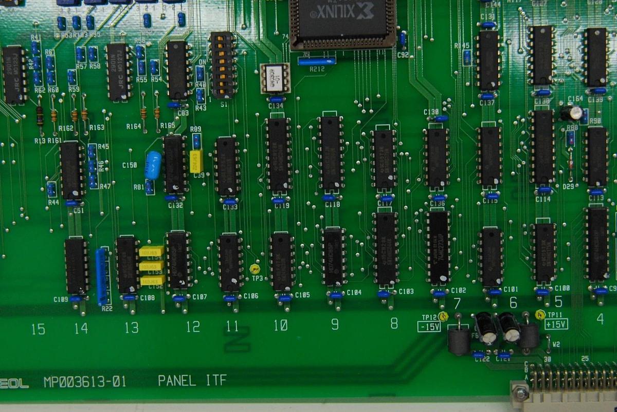 Used Jeol MP003613-01 PANEL ITF for Jeol JEM 1230 TEM Electron Microscope