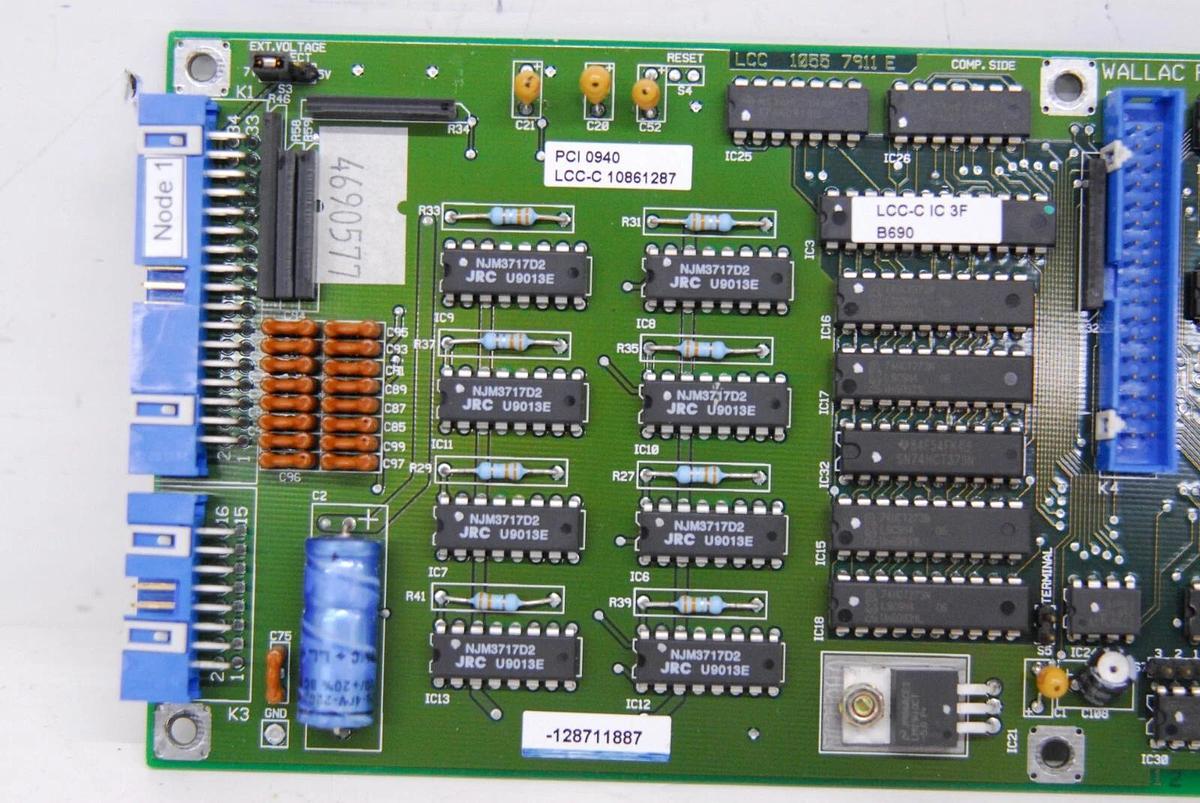 Used Wallac 1055 7911 E LCC-C Processor Board