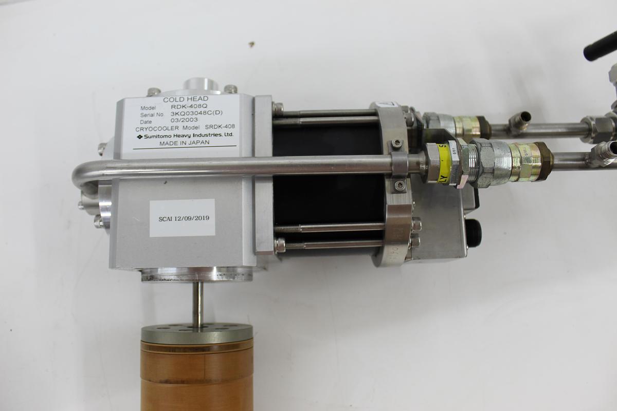 Used Sumitomo RDK-408Q SRDK-408 Cryogenic Cold Head