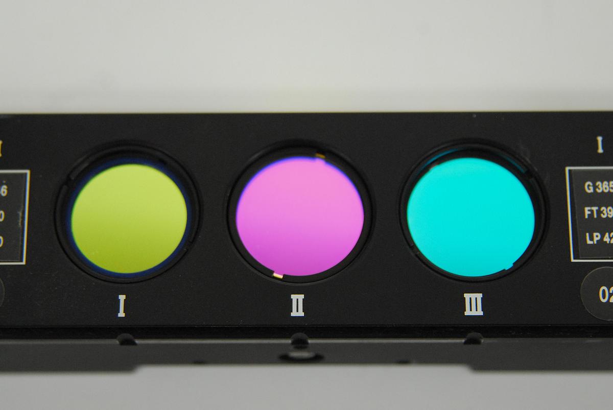 Used Zeiss 446421 3Fl Fluorescence Filter Slider - Axioplan