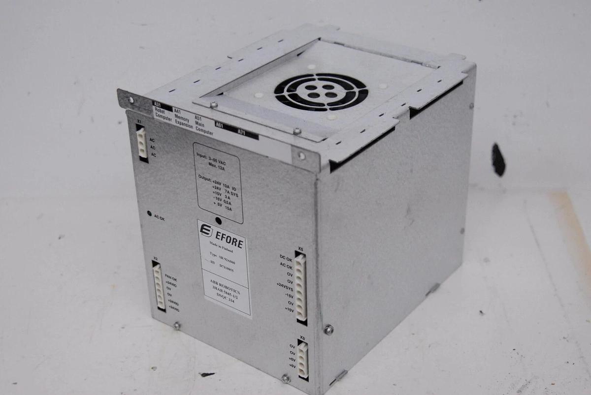 Used ABB Efore SR-92A060 3HAB 5845-1/2 DSQC 334 Power Supply Module