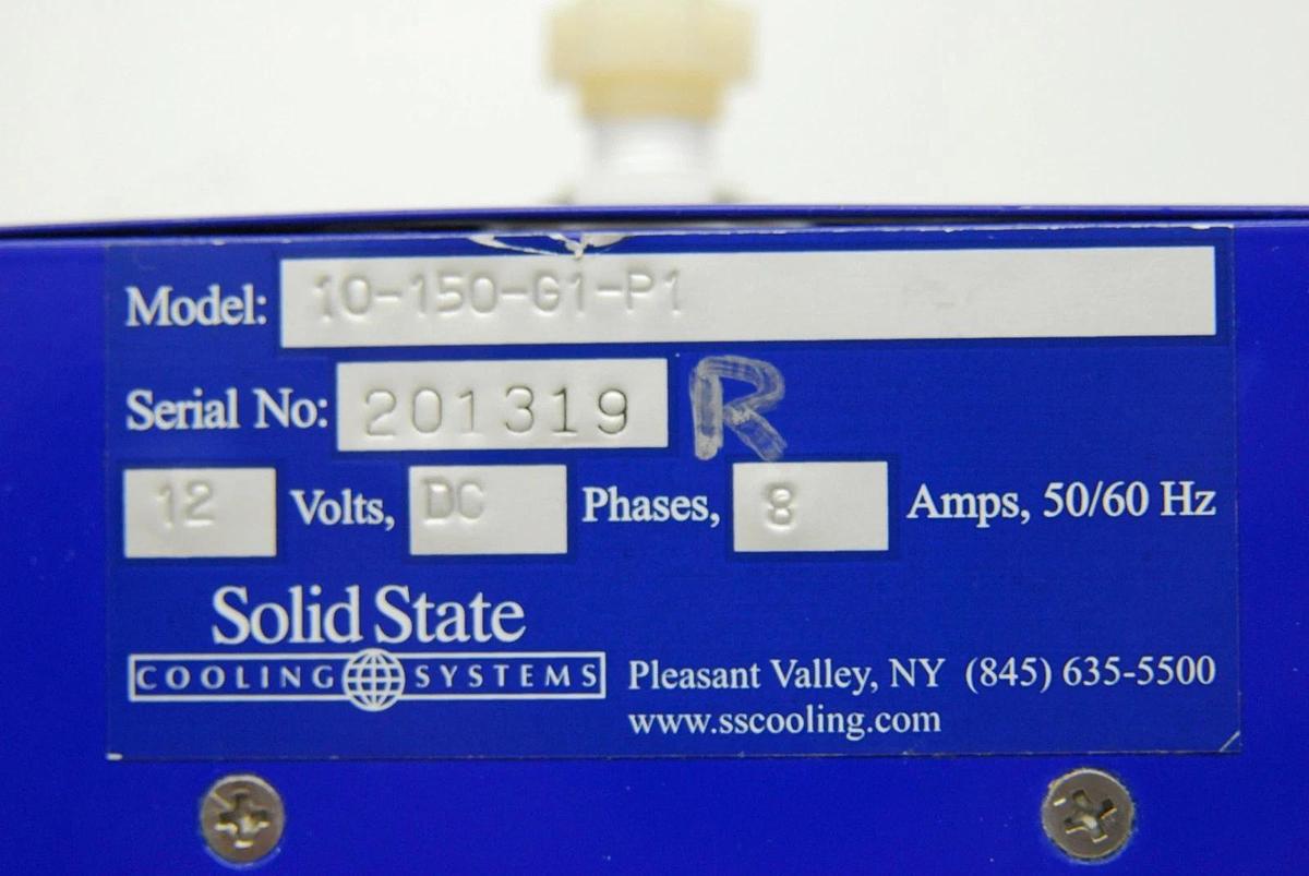 Used Solid State Cooling Systems 10-150-G1-P1 Recirculating Thermoelectric Chiller