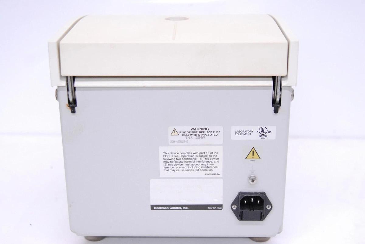 Used Beckman Coulter 367160 Microfuge 18 Centrifuge W/ F241.5P 24-Slot Rotor - TESTED