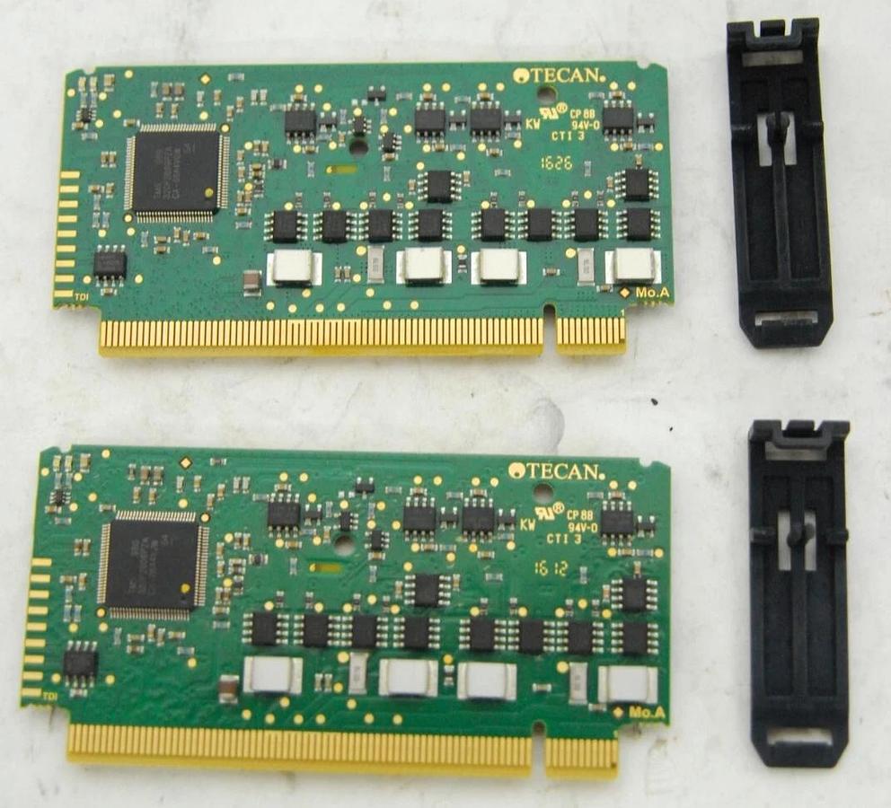 Used Tecan 30079779-02 CCLA-CENT VISION (MAX) Board W/ 2x Tecan 30057499-09 Boards