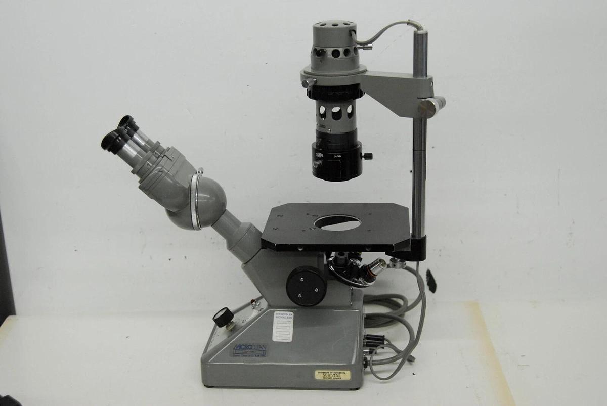 Used Olympus Tokyo CK Inverted Binocular Microscope W/ illuminator, objectives
